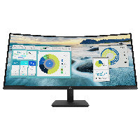 HP 86.36cm/34'' (3440x1440) HP P34hc G4 Curved 21:9 5ms 60Hz HDMI DisplayPort USB-C VESA Speaker WQHD Black