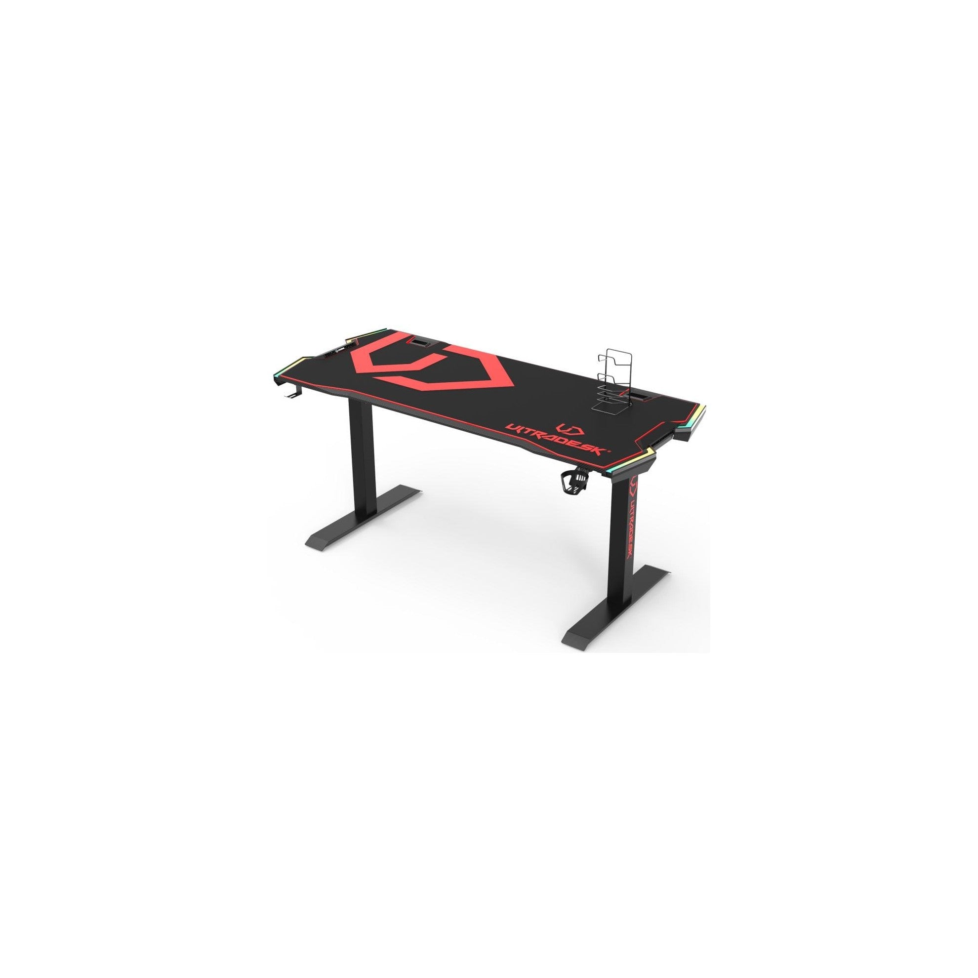 Ultradesk Force Rot/Schwarz Gaming Table