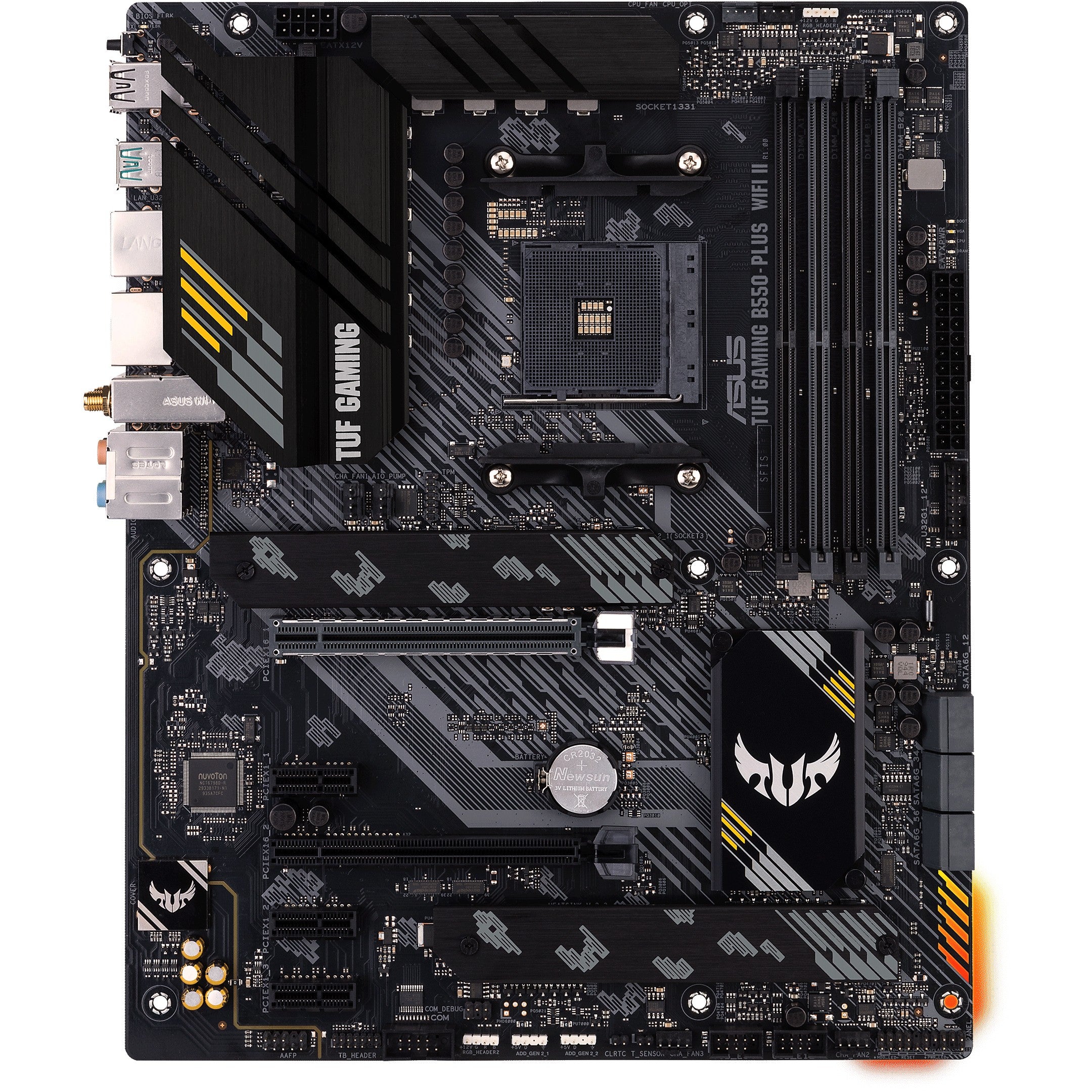MB ASUS TUF GAMING B550-PLUS(WI-FI II) (AMD.AM4.DDR4.ATX)