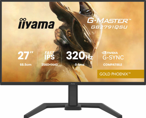 iiyama G-MASTER GB2791QSU-B1 Computerbildschirm 68,6 cm (27") 2560 x 1440 Pixel Wide Quad HD Schwarz