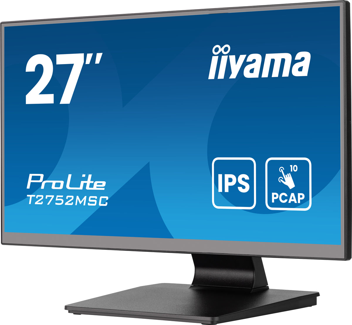 iiyama ProLite T2752MSC-B1AG Computerbildschirm 68,6 cm (27") 1920 x 1080 Pixel Full HD LED Touchscreen Schwarz