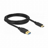 DeLOCK USB-Kabel - USB Typ A (M) bis USB-C (M) 2M Black – Ansicht 2