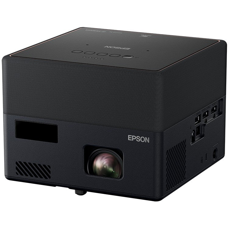(1920x1080) Epson EF-12 16:9 1000-Lumen Laser HDMI USB2.0-A Android-TV Speaker Full HD Black