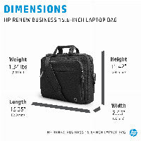 HP HP Renew Business Bag Black bis 39,6cm 15.6" Notebooktasche – Ansicht 4