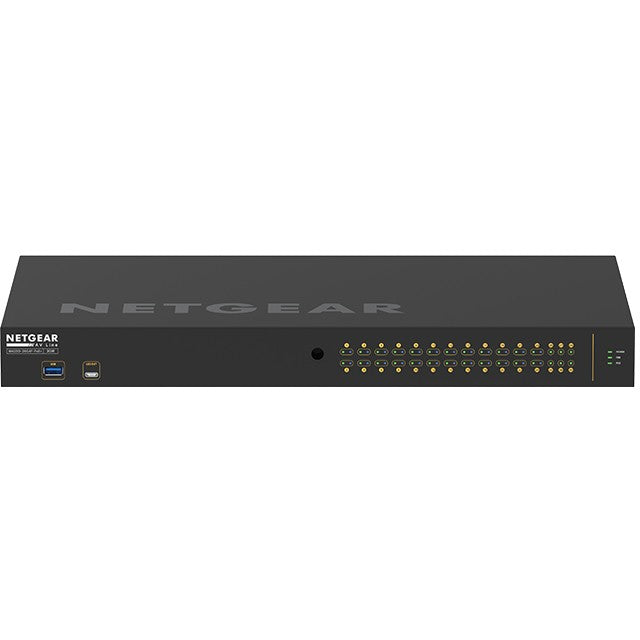 24+4P Netgear AV Line M4250-26G4F PoE+ M RM