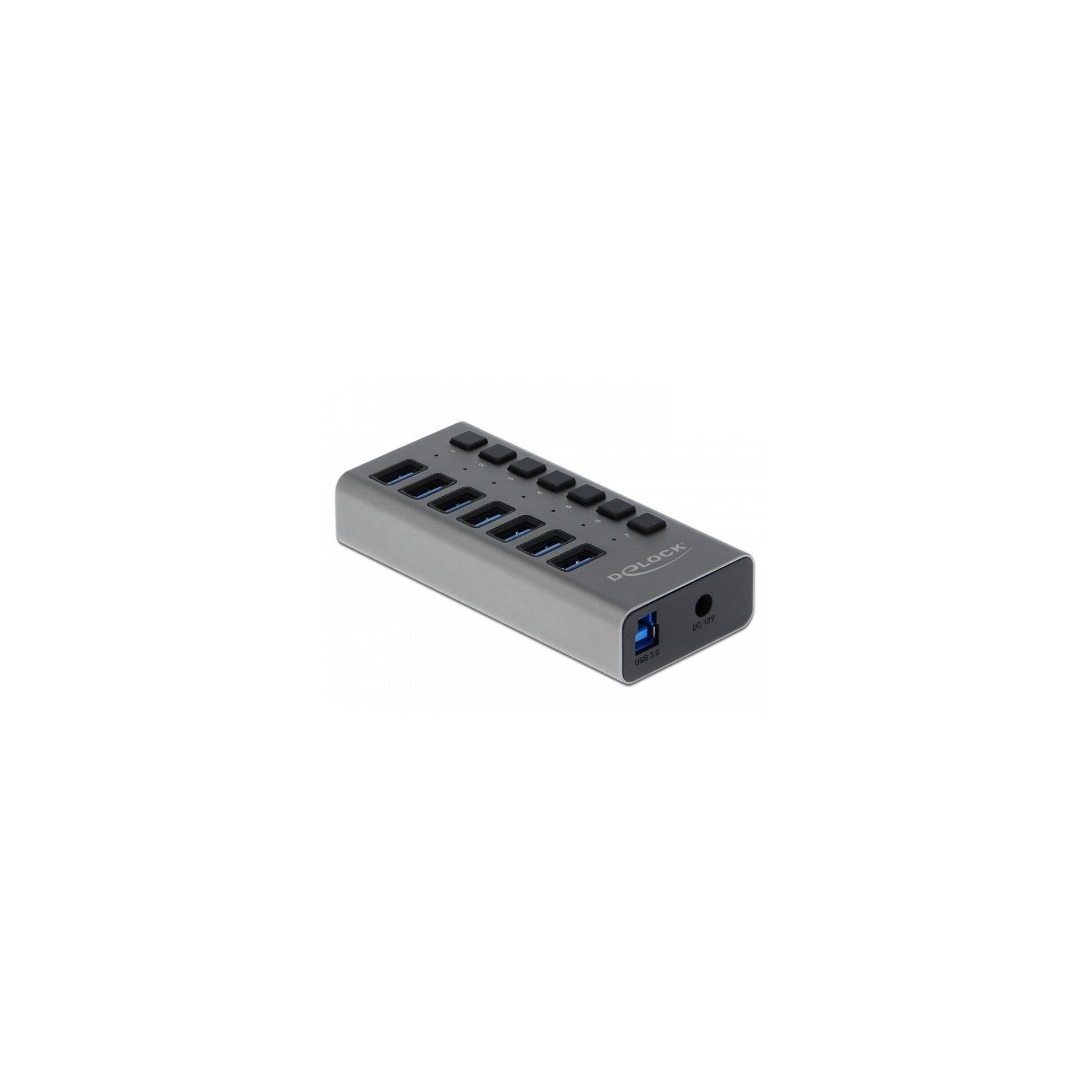 Delock externer USB 3.0 Hub 7-Ports