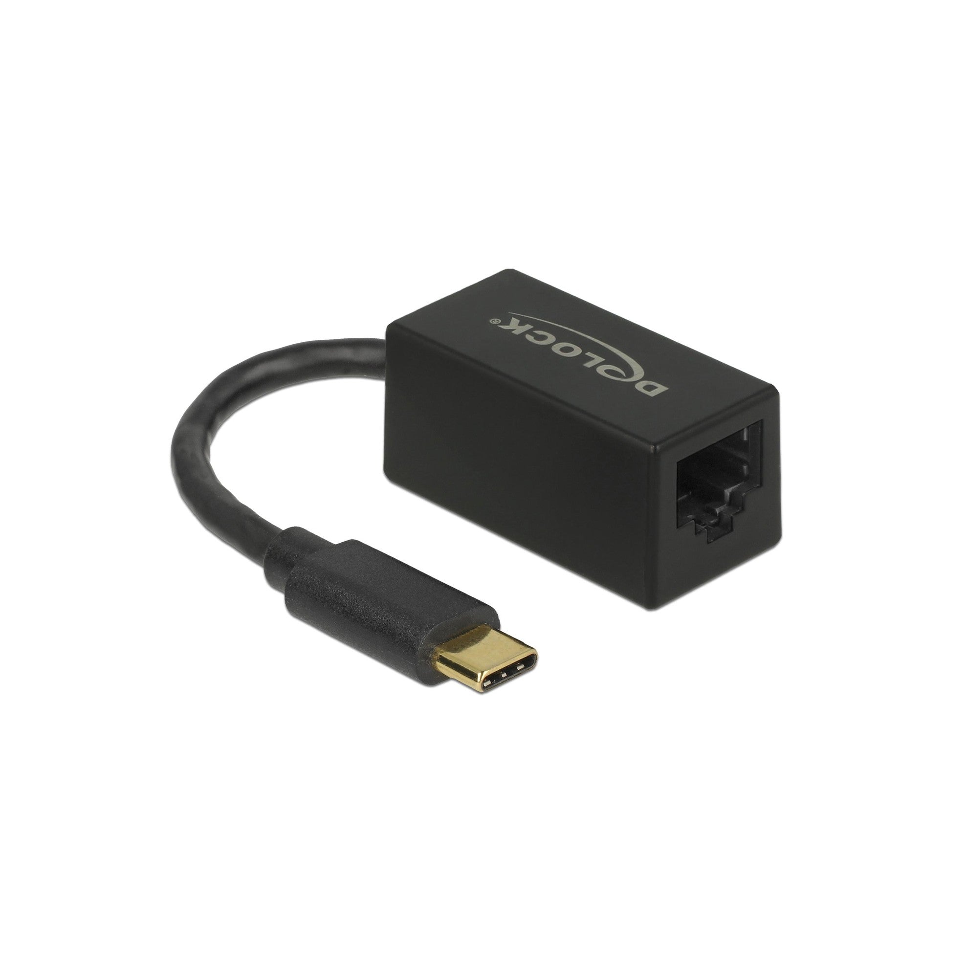 Delock USB3.2 Typ-C zu Gigabit LAN Adapter