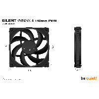 be quiet! 140mm be quiet! SILENT WINGS 4 PWM – Ansicht 5