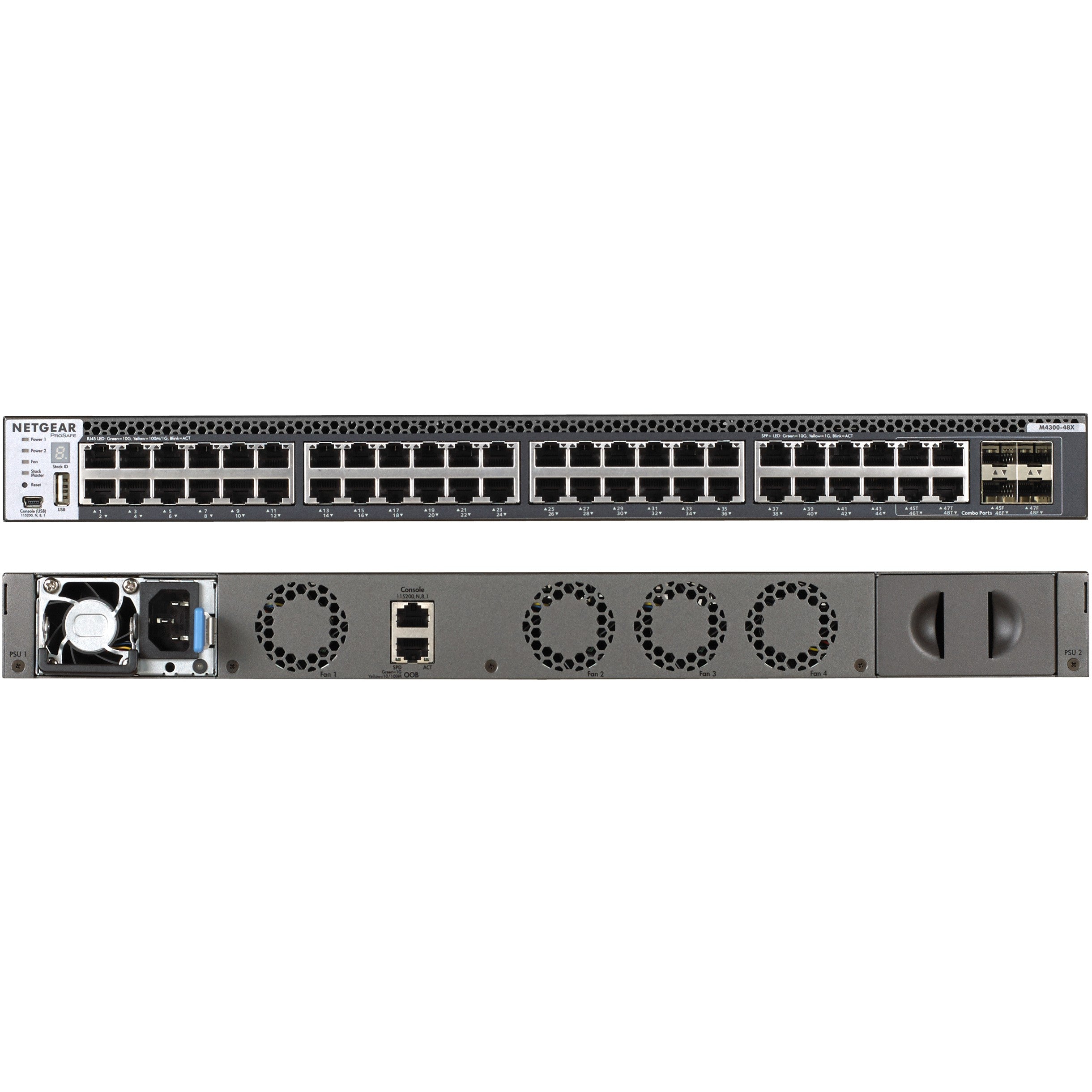 48P Netgear M4300-48X M RM SFP+