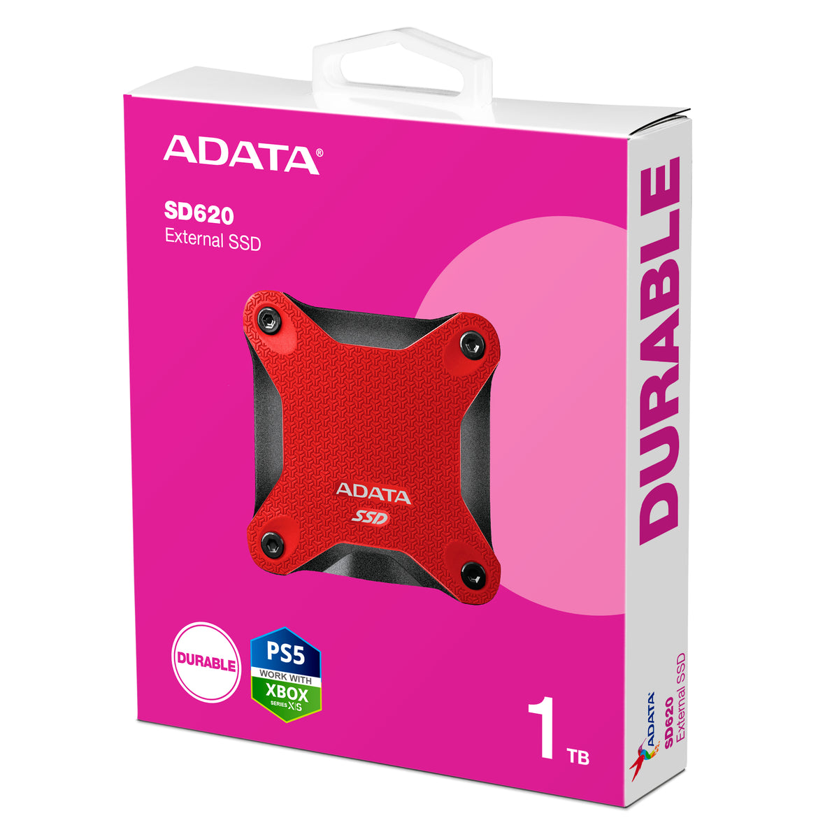 ADATA SD620 1 TB Micro-USB B 3.2 Gen 2 (3.1 Gen 2) Rot