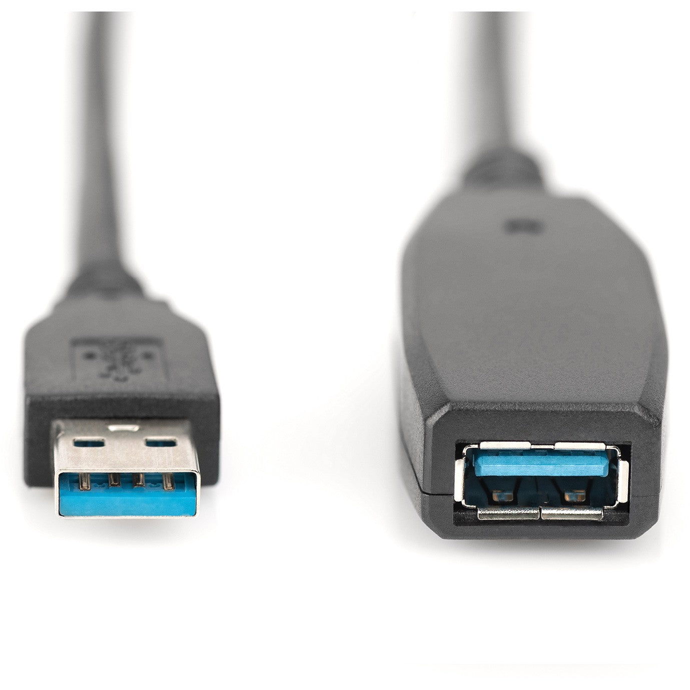 DIGITUS USB 3.0 Aktives Verlängerungskabel 15m. sw