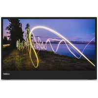 39.5cm/ 15.6'' (1920x1080) Lenovo ThinkVision M15 Portable 16:9 6ms IPS 2x USB-C FullHD Raven Black