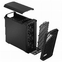 Midi Fractal Design Torrent Black Solid