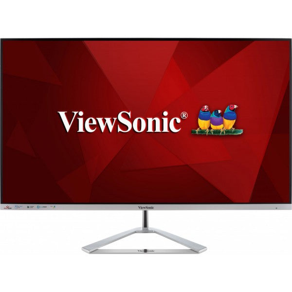 81.3cm/32'' (1920x1080) ViewSonic VX Series VX3276-MHD-3 16:9 4ms IPS HDMI VGA DisplayPort VESA Speaker FullHD Silver