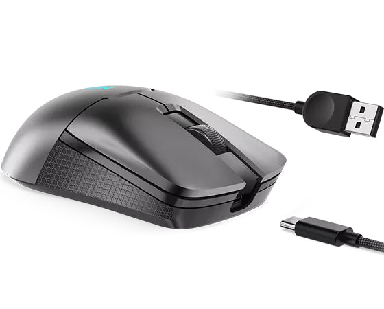 Lenovo M600s Maus Gaming Beidhändig RF Wireless + Bluetooth + USB Type-C Optisch 19000 DPI