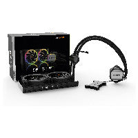 be quiet! K Cooler Wasserkühlung be quiet! Pure Loop 2 FX 240mm ARGB Water Cooler 2 x Light Wings 120mm PWM High Speed – Ansicht 4
