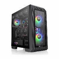 Thermaltake View 300 MX ATX Mid Tower Black Tempered Glass Side Panel