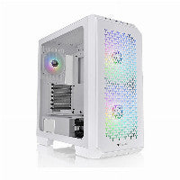 Thermaltake View 300 MX Snow ATX Mid Tower White Tempered Glass ARGB