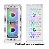Thermaltake View 300 MX Snow ATX Mid Tower White Tempered Glass ARGB