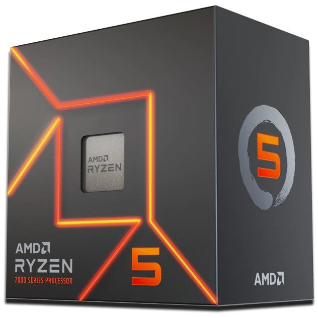 AMD AM5 Ryzen 5 7600 Box 4.0GHz MaxBoost 5.2GHz 6xCore 12xThreads 38MB 65W Wraith Stealth Cooler