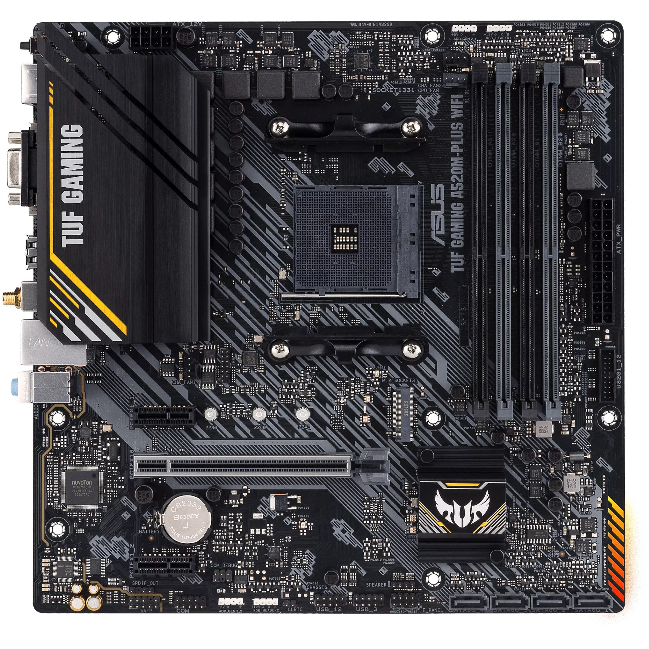 AM4 ASUS TUF Gaming A520M-PLUS microATX