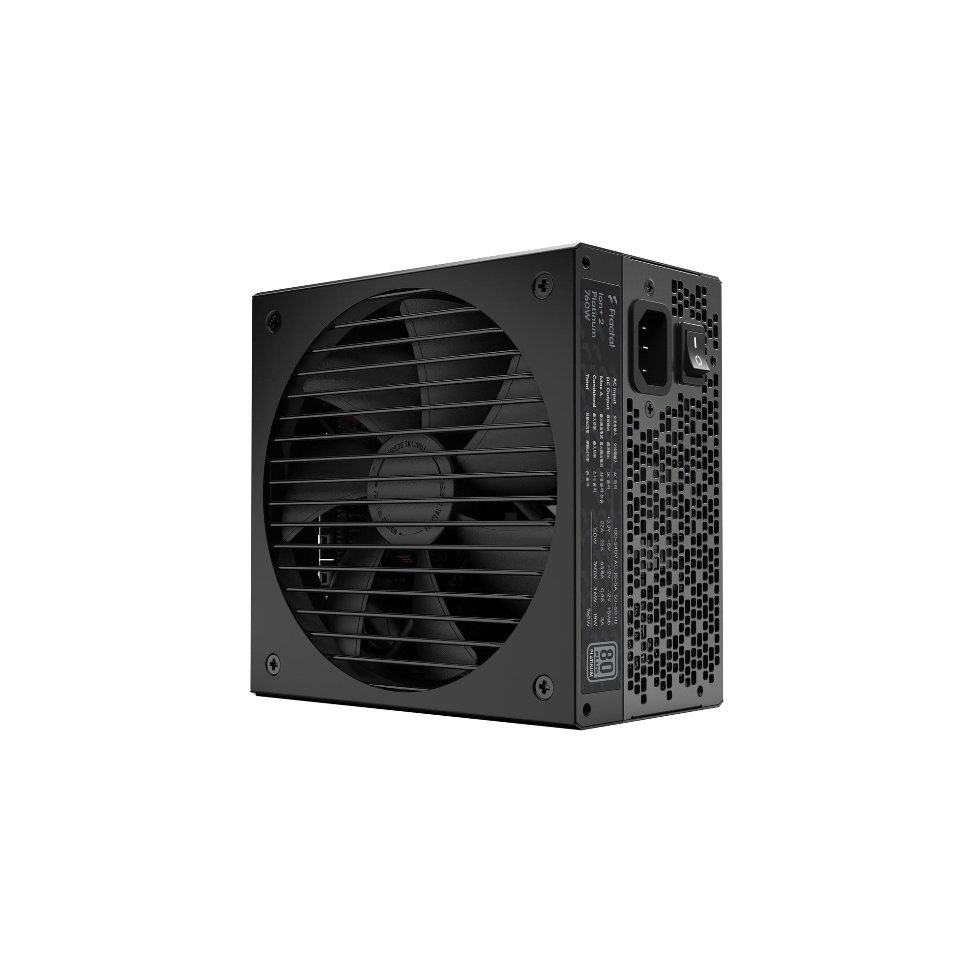 Netzteil Fractal, 760W, 80+Plat