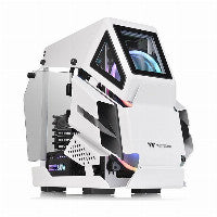 Thermaltake AH T200 MicroATX Mid Tower Snow with Tempered Glass Side Panel and USB 3.2 Gen 2 Type-C, USB 3.2 Gen 1 Type-A