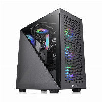 Thermaltake Divider 300 TG Air ATX Mid Tower Black Tempered Glass Side Panel