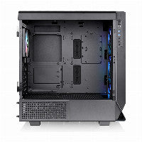 Thermaltake Ceres 500 ATX Mid Tower Black with Tempered Glass Side Panel and USB 3.2 Gen 2 Type-C, USB 3.2 Gen 1 Type-A