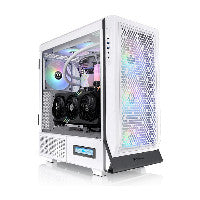 Thermaltake Ceres 500 ATX Mid Tower White Tempered Glass Side Panel, Front USB 3.2 Gen 2 Type-C & USB 3.2 Gen 1 Type-A