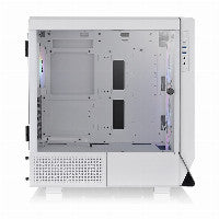 Thermaltake Ceres 500 ATX Mid Tower White Tempered Glass Side Panel, Front USB 3.2 Gen 2 Type-C & USB 3.2 Gen 1 Type-A