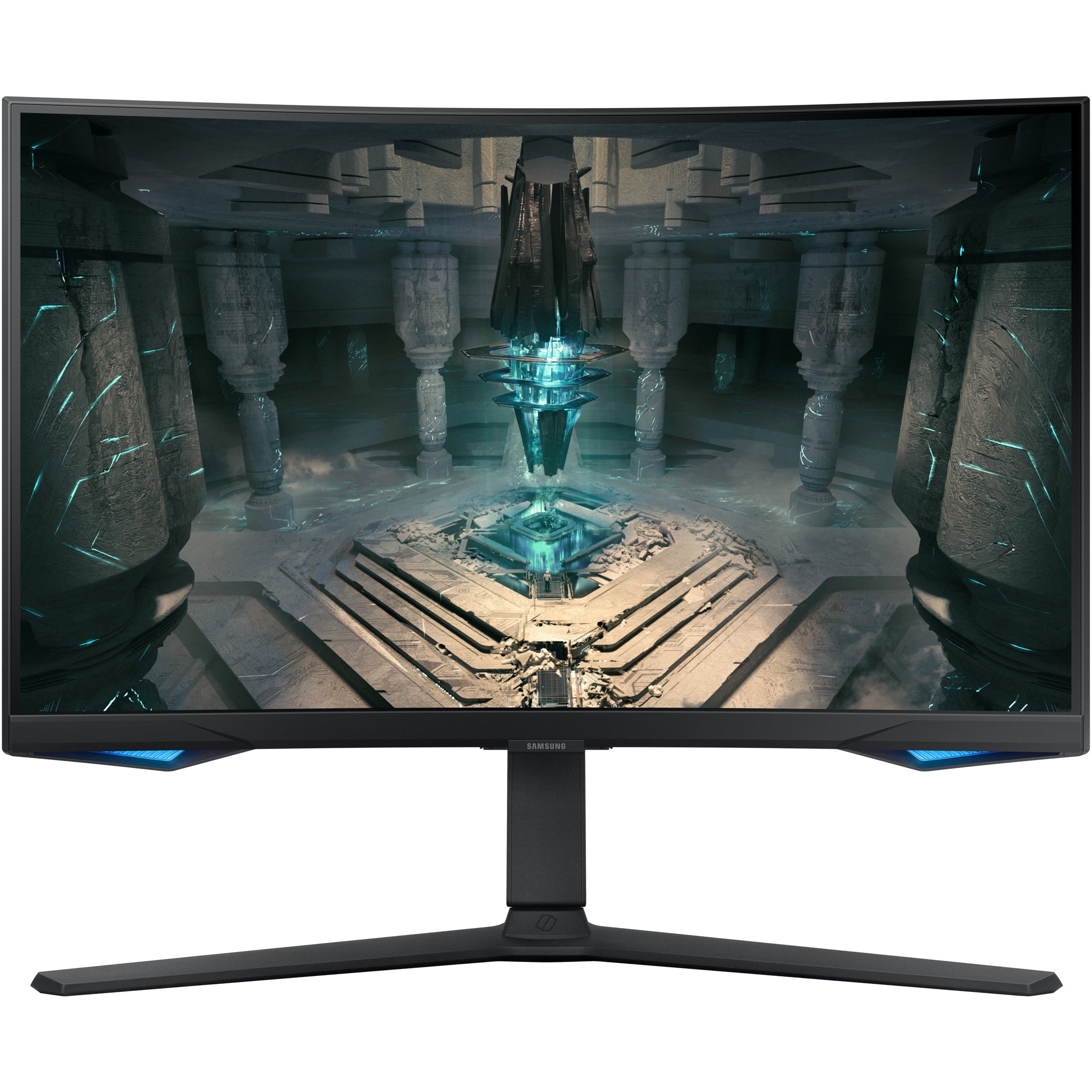 68.6cm/27'' (2560x1440) Samsung Odyssey G6 S27BG650EU 16:9 1ms 2xHDMI DisplayPort VESA Pivot Speaker QHD 240Hz Curved Gaming Black