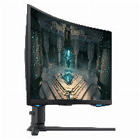Samsung 68,6cm/27'' (2560x1440) Samsung Odyssey G6 S27BG650EU 16:9 1ms 2xHDMI DisplayPort VESA Pivot Speaker QHD 240Hz Curved Gaming Black – Ansicht 8