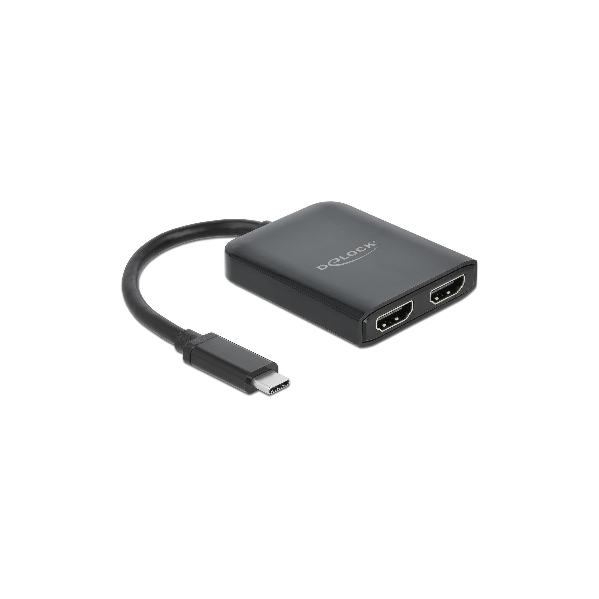 Delock MonitorSplitter USB Typ-C zu 2X HDMI