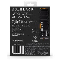 M.2 2TB WD Black SN850X NVMe PCIe 4.0 x 4 with Heatsink