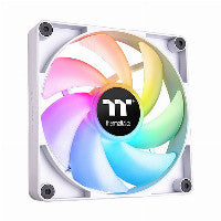 Thermaltake CT120 120mm White Addressable RGB PWM Sync 57.05 CFM 2-Pack