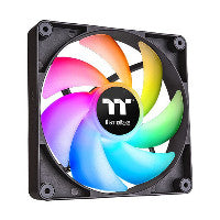 Thermaltake CT140 140mm Black Addressable RGB Sync PWM 77.37 CFM 2-Pack
