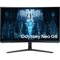 80cm/32'' (3840x2160) Samsung LS32BG850NPX Gaming 240Hz 1ms Mini-LED + Quantum HDR 2000. Freesync Premium Pro. G-Sync Compatible UHD Black/White