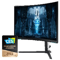 Samsung 80cm/32'' (3840x2160) Samsung LS32BG850NPX Gaming 240Hz 1ms Mini-LED + Quantum HDR 2000, Freesync Premium Pro, G-Sync Compatible UHD Black/White – Ansicht 5