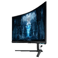 Samsung 80cm/32'' (3840x2160) Samsung LS32BG850NPX Gaming 240Hz 1ms Mini-LED + Quantum HDR 2000, Freesync Premium Pro, G-Sync Compatible UHD Black/White – Ansicht 8