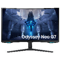 Samsung 81cm/32" (3840x2160) Samsung Odyssey Neo G7 LS32BG750NPXEN 16:9 4K VA 1ms 165Hz HDMI DisplayPort USB VESA HDR FreeSync Black – Ansicht 2