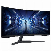 Samsung 86cm/34'' (3440x1440) Samsung Odyssey C34G55TWWP Curved 21:9 1ms 144Hz HDMI DisplayPort VESA Ultra WQHD Black – Ansicht 4