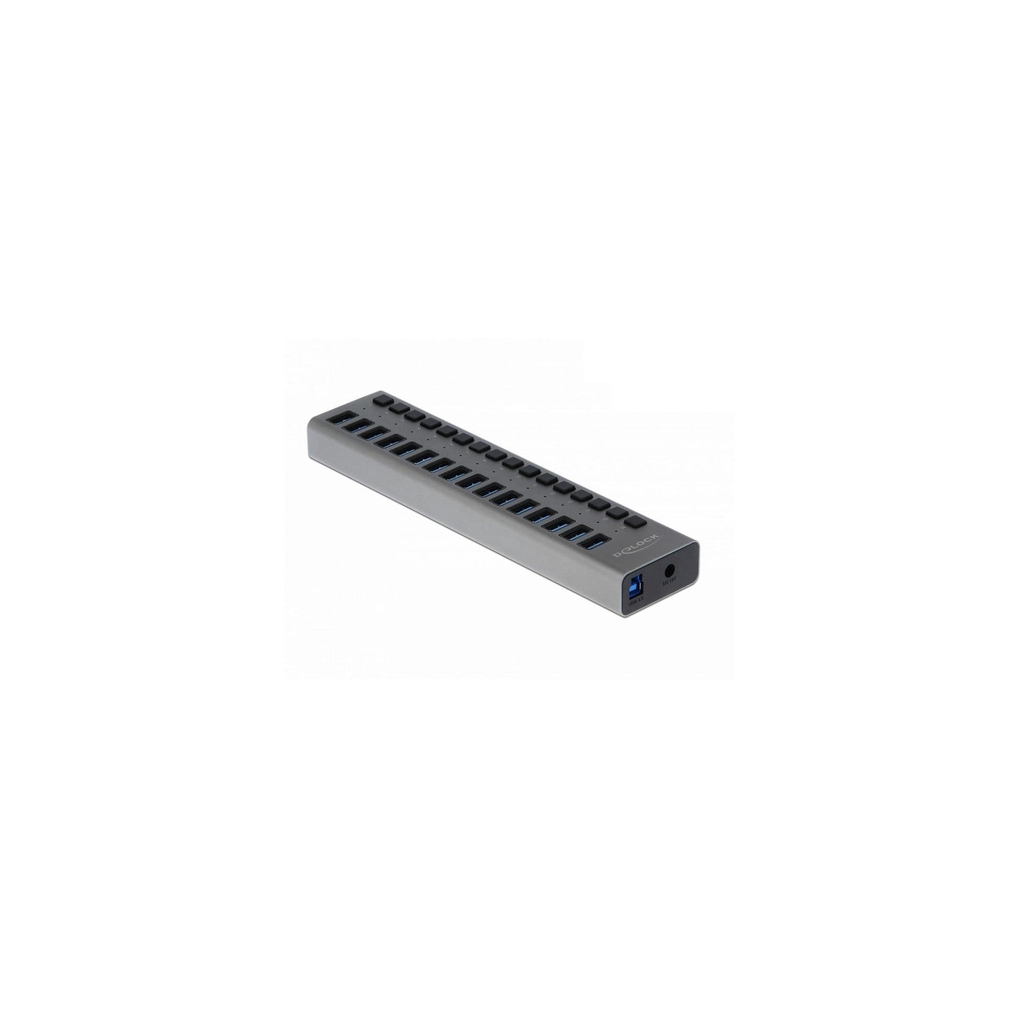 Delock externer USB 3.0 Hub 16-Ports