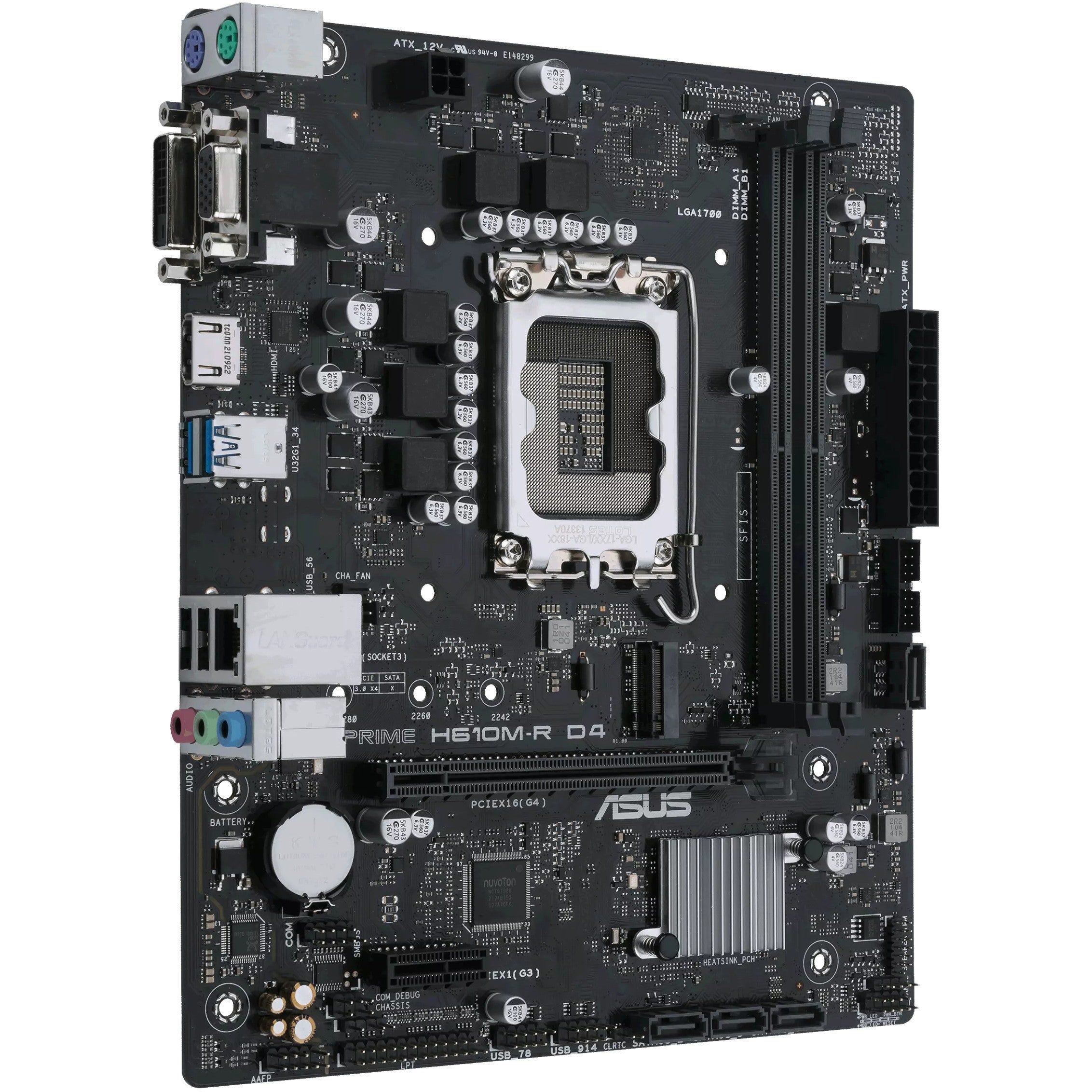 1700 ASUS PRIME H610M-R DDR4