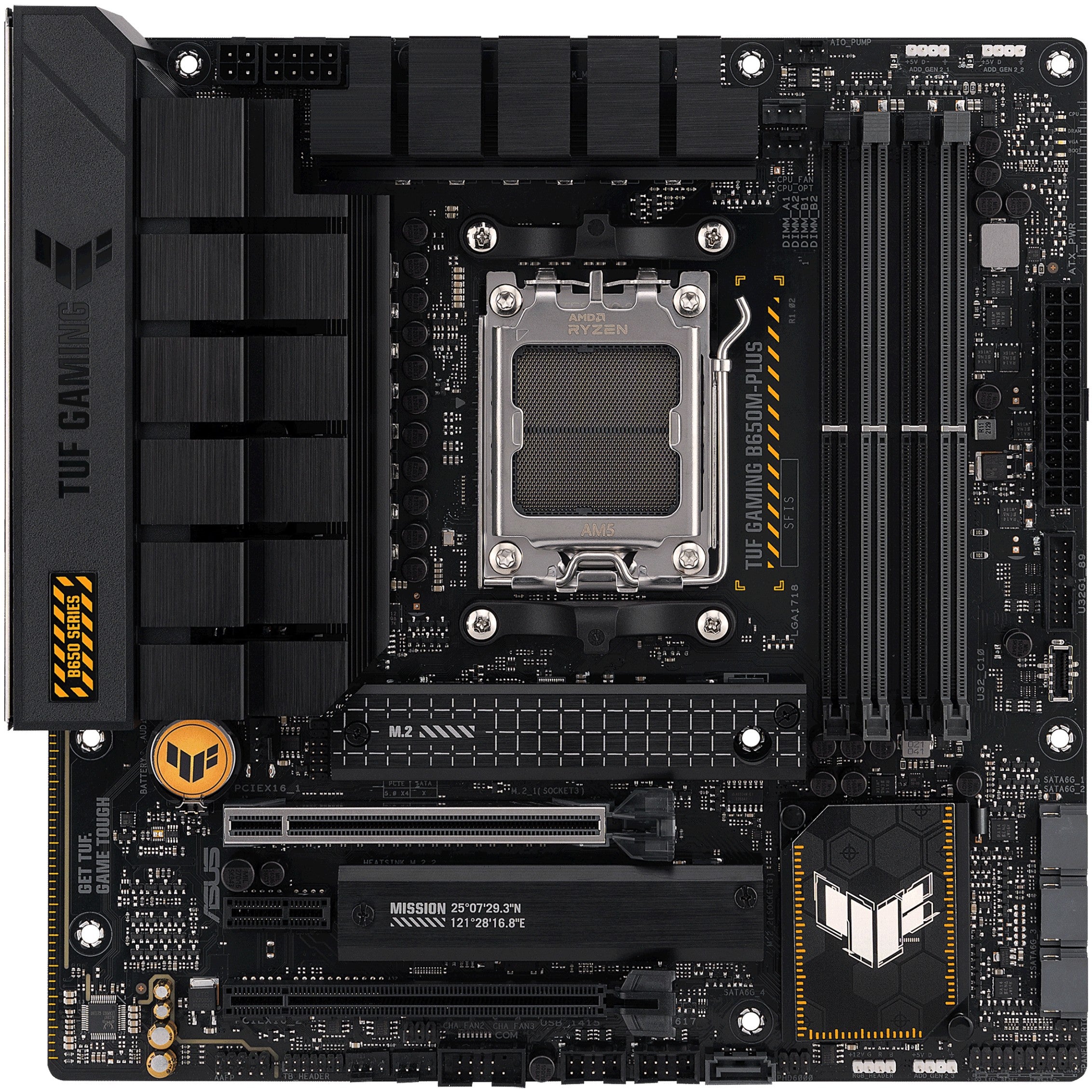 MB ASUS TUF GAMING B650M-PLUS (AMD.AM5.DDR5.mATX)
