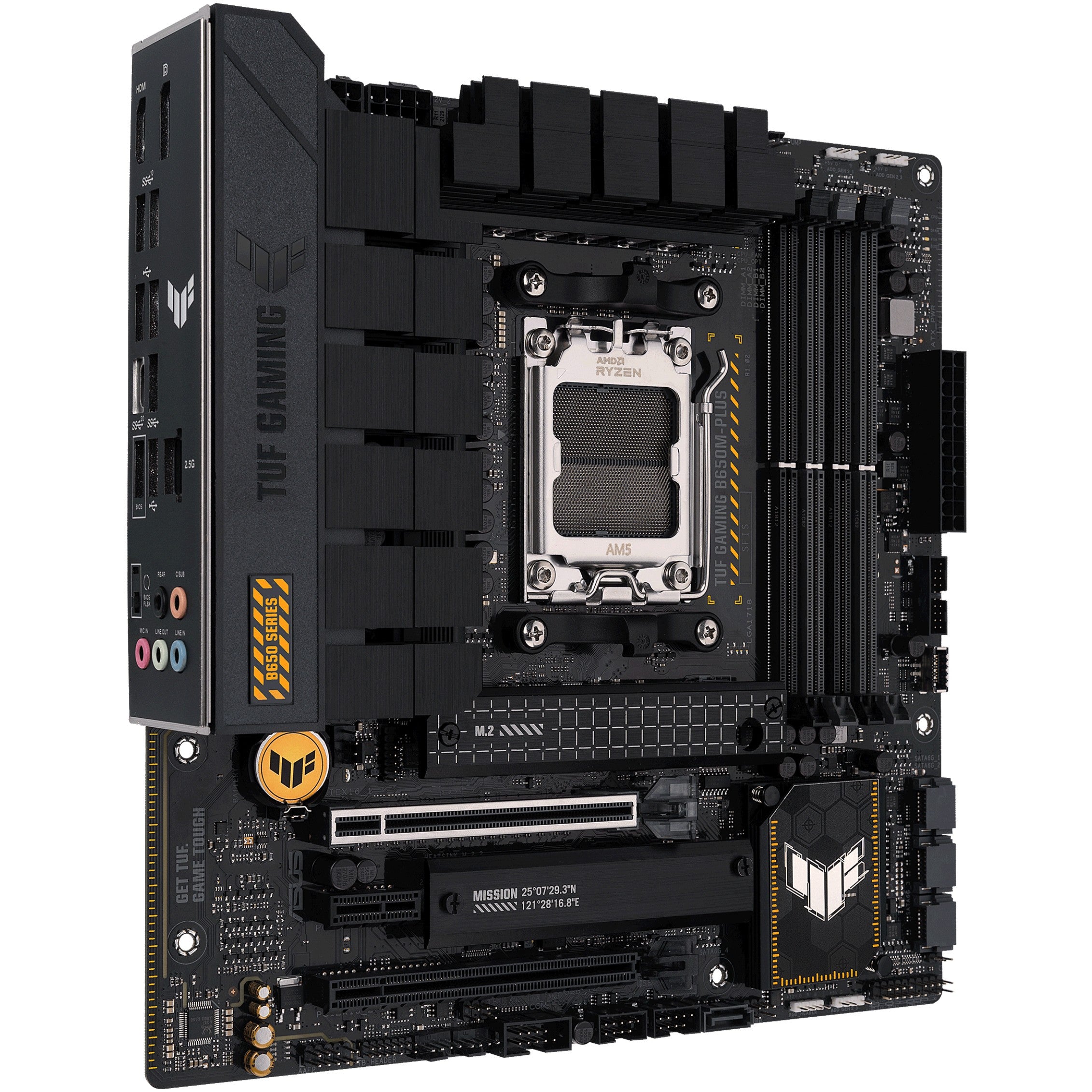 MB ASUS TUF GAMING B650M-PLUS (AMD.AM5.DDR5.mATX)