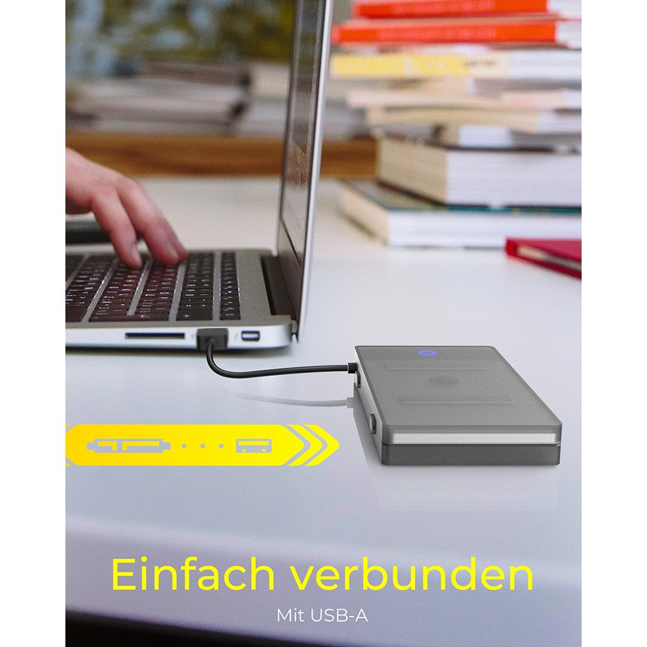 ICY BOX IB-AC603b-U3 USB 3.2 Gen 1 Adapterfür ein 2.5"" Laufwerk