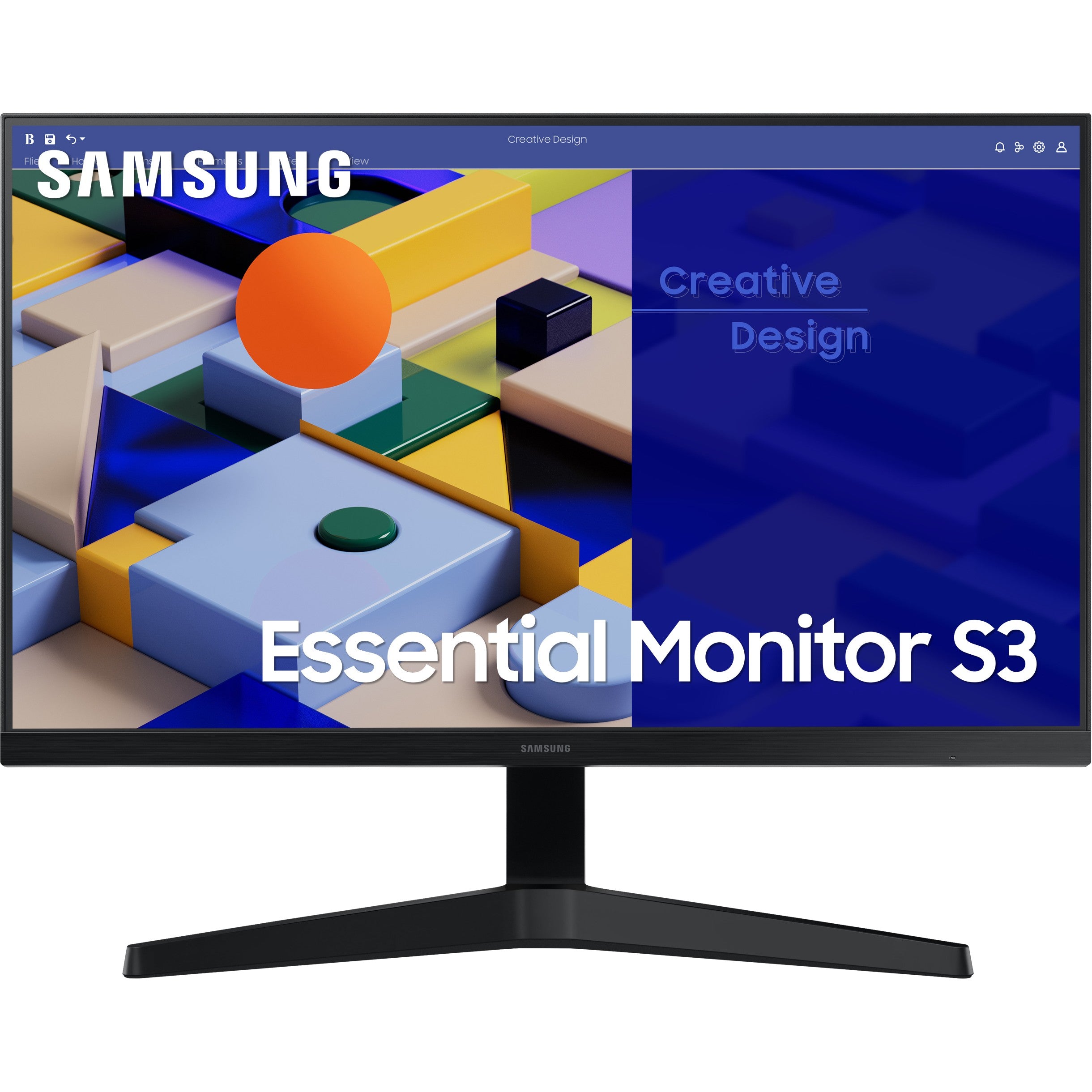 68.6cm/27'' (1920x1080) Samsung S27C314EAU Essential 5ms 16:9 IPS HDMI VGA Full HD Black