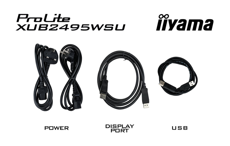 iiyama ProLite XUB2495WSU-B7 Computerbildschirm 61,2 cm (24.1") 1920 x 1200 Pixel WUXGA LED Schwarz