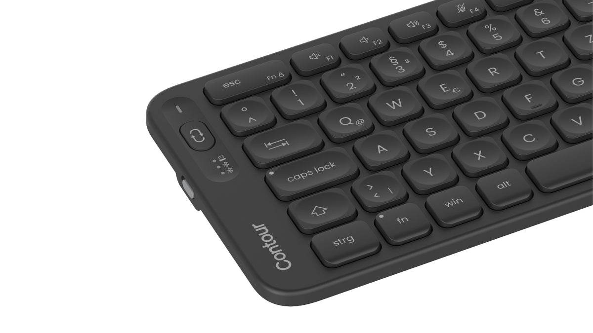 Contour Design Contour Balance Full-Size Keyboard kabellos, deutsches Layout (DE)